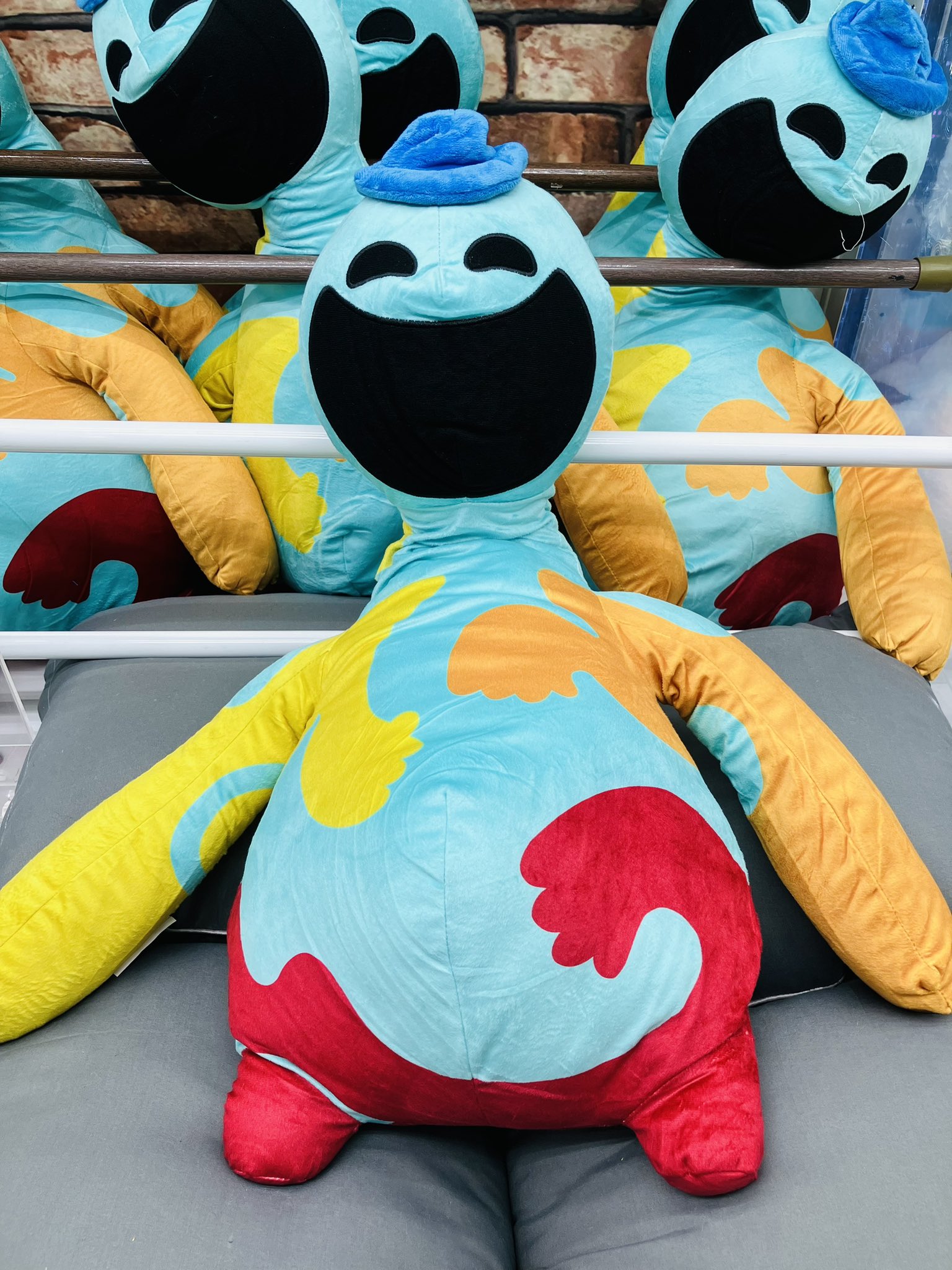 BIG はむっこ広場　ぬいぐるみ 🧸#ハム太郎 の新作ぬいぐるみ登場なのだ〜！🎉 その名も