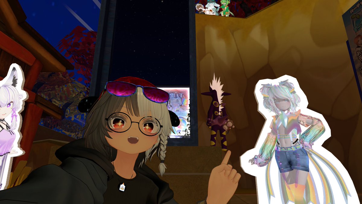 GlueIsRequired's tweet image. Vket 2025 Summer ~ We be fishing 🎣⚔️
#VketPhoto #Vket2025Summer #Vketはじまったな #VRChat