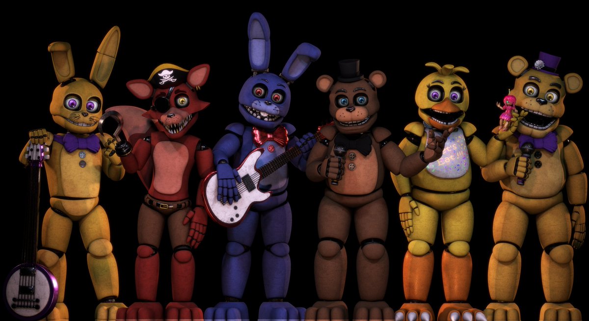 496Bonnie's tweet photo. Hello, long time without posting nothing here, so i'll Showcase the final desing for the unwithereds and withereds for the FTMP

#fnaf #withered #c4d #stylized https://t.co/hjtlazt4DR