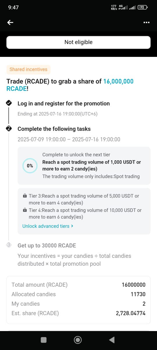 0xIsa0's tweet photo. The Fucking @bitgetglobal exchange Scamming new users.
Even if you are a new real user, you will not be eligible. Don't waste your money for participateing Bitget #Candybomb.
They are stealing the rewards by saying they are not eligible.
#Bitgetscam #Bitget https://t.co/5iggdhU9ky