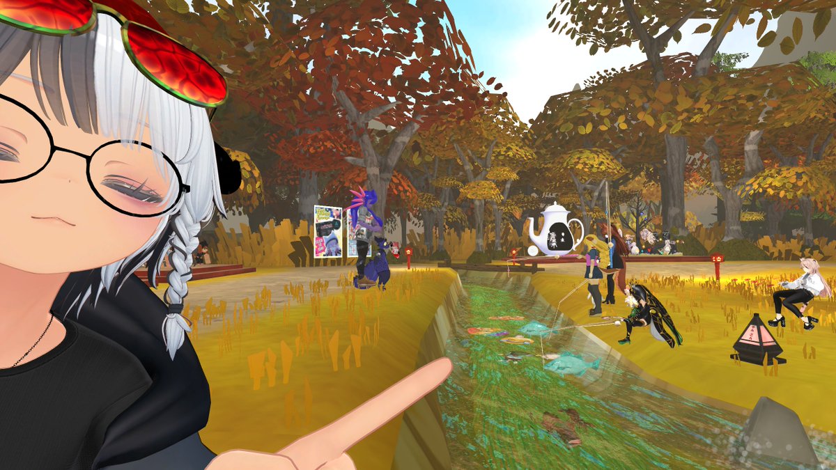 GlueIsRequired's tweet image. Vket 2025 Summer ~ We be fishing 🎣⚔️
#VketPhoto #Vket2025Summer #Vketはじまったな #VRChat