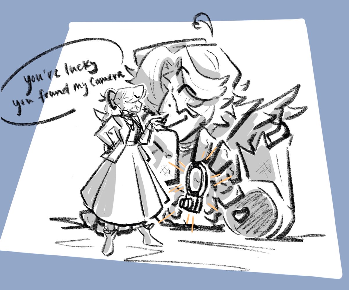 Fool's Gold's actions in that last match ALMOST landed him in the 'I AM NOT SHARING MY SWEETS WITH YOU TONIGHT, MISTER' corner #nortalice
(one of these days I am going to escape 'here is just a sketch' purgatory pff)