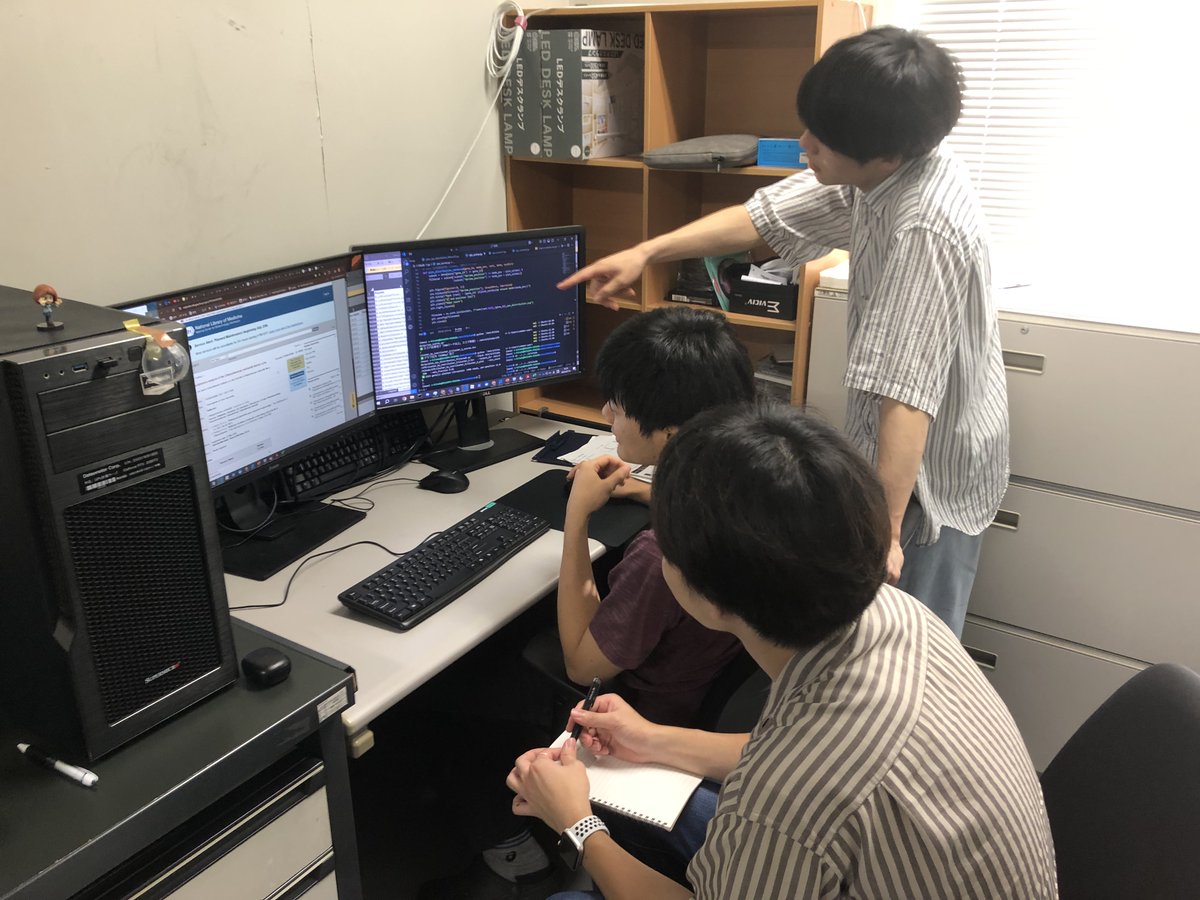 NAIST_BS's tweet image. 在学生にこの大学・研究室を選んだ理由を聞いてみました👇
🥇未経験でも丁寧に教えてくれる安心感🌱
🥈相談しやすい雰囲気とフォロー体制👍
🥉研究や就活もサポートしてくれるキャリア支援◎
気になったら気軽に見学に来てみてください🙌#研究室の雰囲気 #学生の声 #大学生活 #バイオエンジニアリング