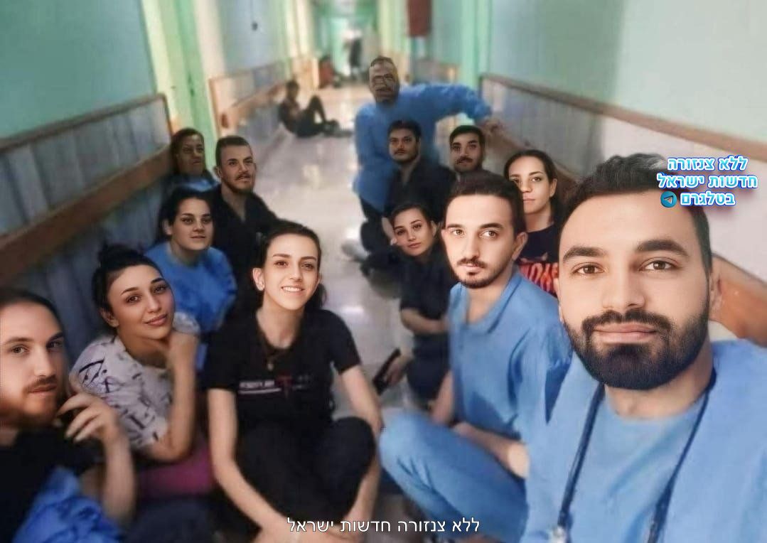 HamasAtrocities's tweet image. Everyone in this picture has been slaughtered by Jihadists while doing their jobs as doctors and nurses in the Suwayda hospital
