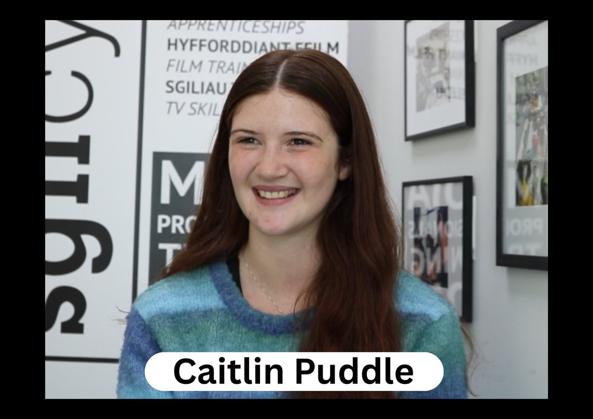 🎬CRIW yn y De 2025-26: CAITLIN PUDDLE🎬

Mae'n amser i gwrdd a CRIW y de 2025-26!

Dyma Caitlin Puddle sy'n gobeithio i gael flas ar ol-gynhyrchu yn ogystal ag ychydig o waith ar set yn ystod y prentisiaeth.

🔗sgilcymru.com/cy/11569-ipskn…