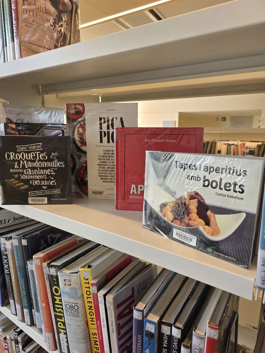 Biblioteca Pilarin Bayés de Vic tweet media