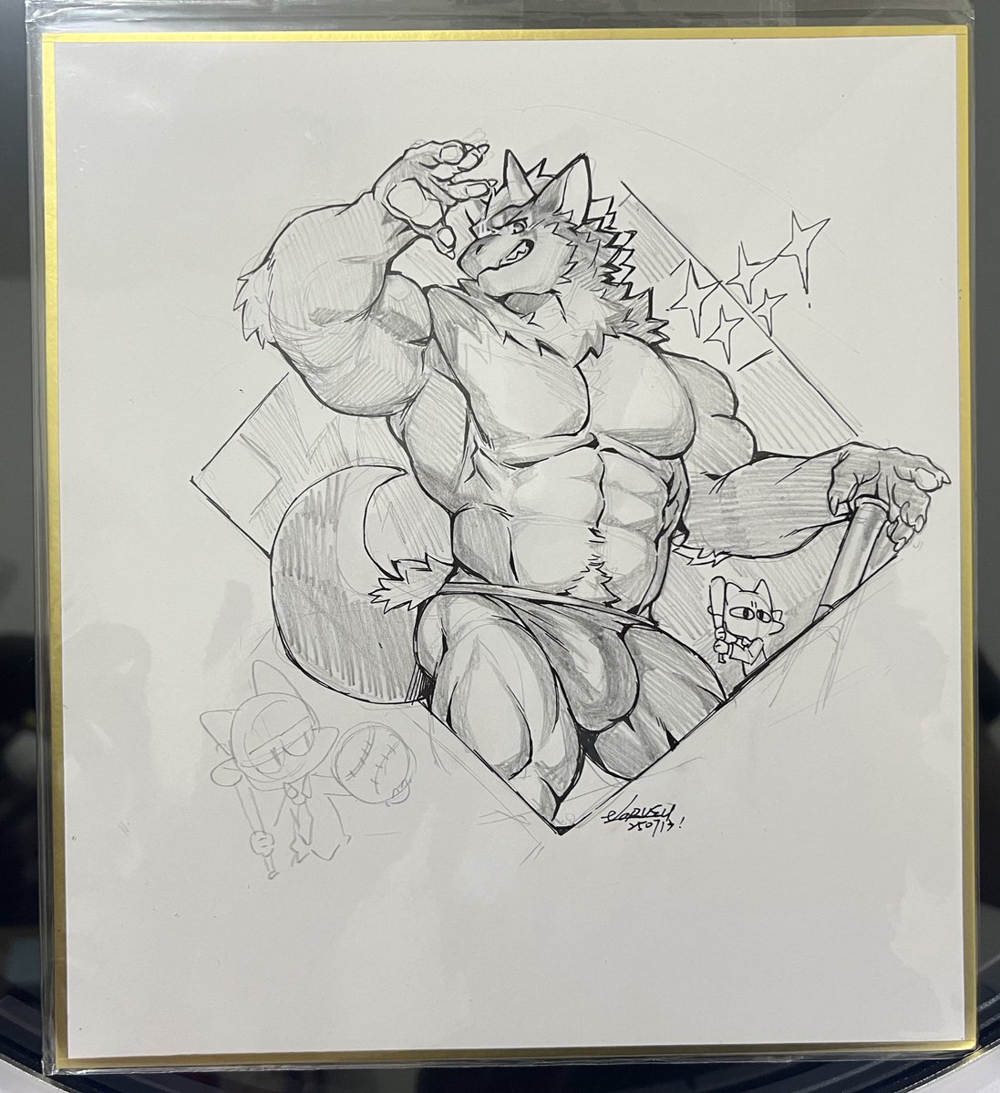 XXL凱凱！✨✨

謝謝沃沃的繪製，我此生無憾😭😭😭

🎨 <a href="/VorusuArts2/">沃 vorusuarts2 🔜FURST CLASS B-14</a>