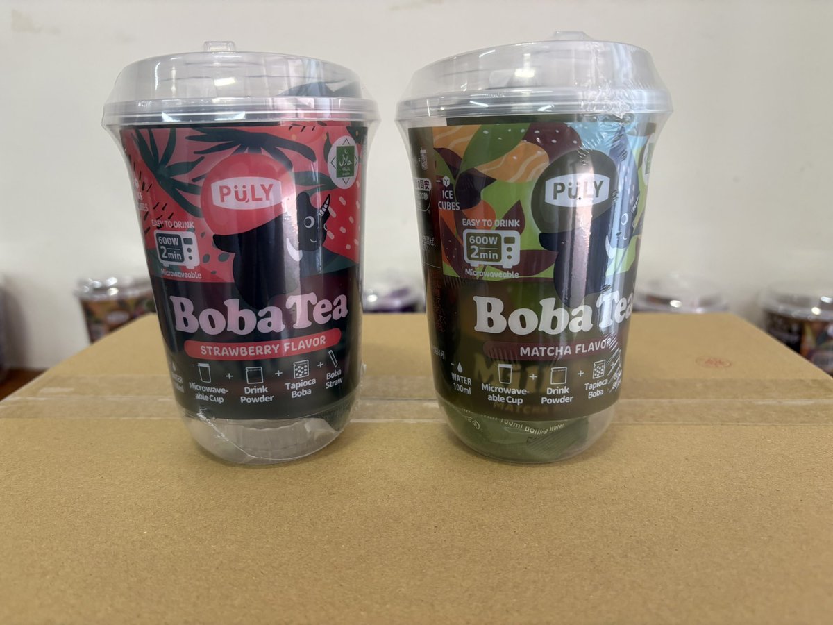 本日は試飲会を実施してます🧋
この機会にお試しください🫴
新商品も2品あります！
抹茶🍵ストロベリー🍓