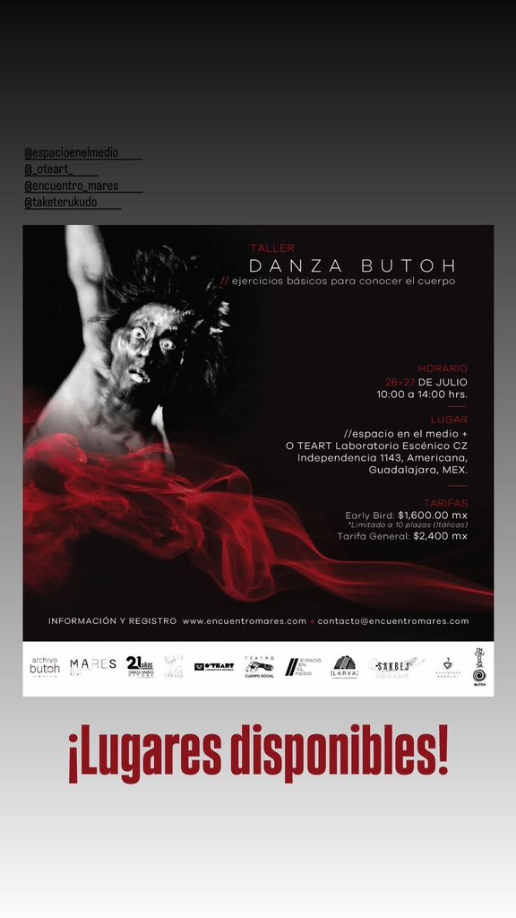 工藤丈輝・公演情報 (@butohje) on Twitter photo 