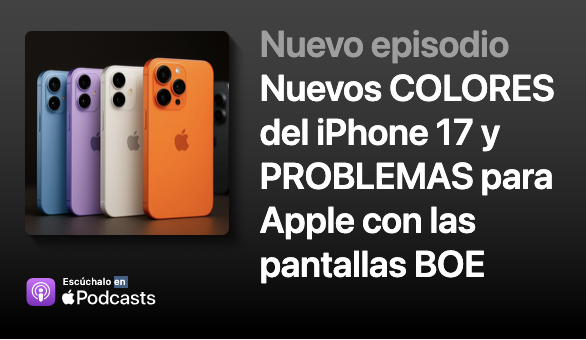 🎙️ Ya disponible el nuevo episodio de InsiderX4:
Apple revela los nuevos COLORES del iPhone 17 
y BOE se mete en un lío gordo con sus pantallas OLED ⚠️
¿Afectará a los próximos iPhones?

🎧 Escúchalo ya → apple.co/4kM7vHj
#AppleX4 #iPhone17 #AppleNews