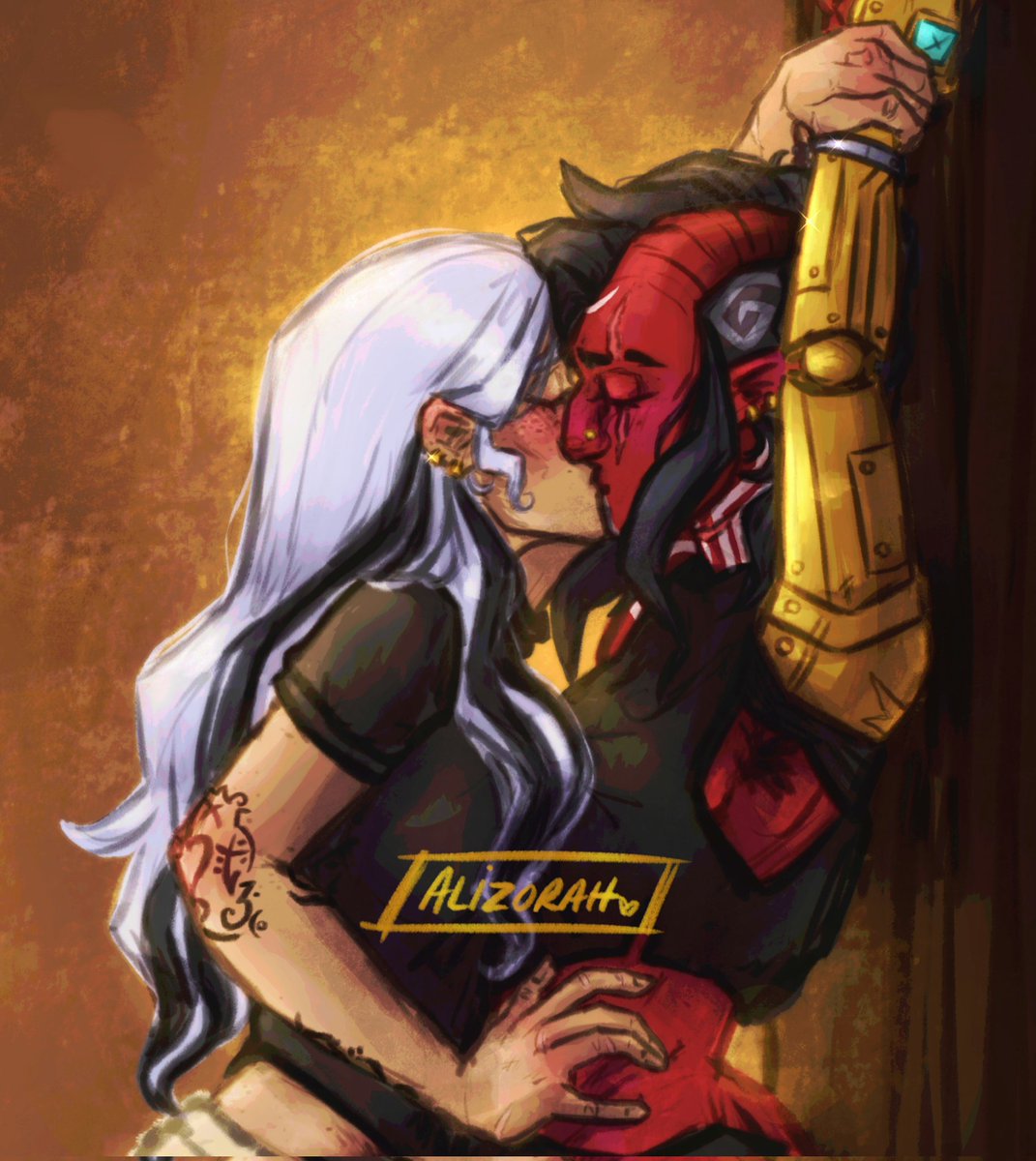 alizorahh's tweet image. hey i'm ali - your resident chaotic queer eldritch horror & tiefling lover who makes fantasy art, cosplays cool characters, & plays dungeons & dragons! ☽☾
you can find all my stuff here ✨
linktr.ee/alizorah