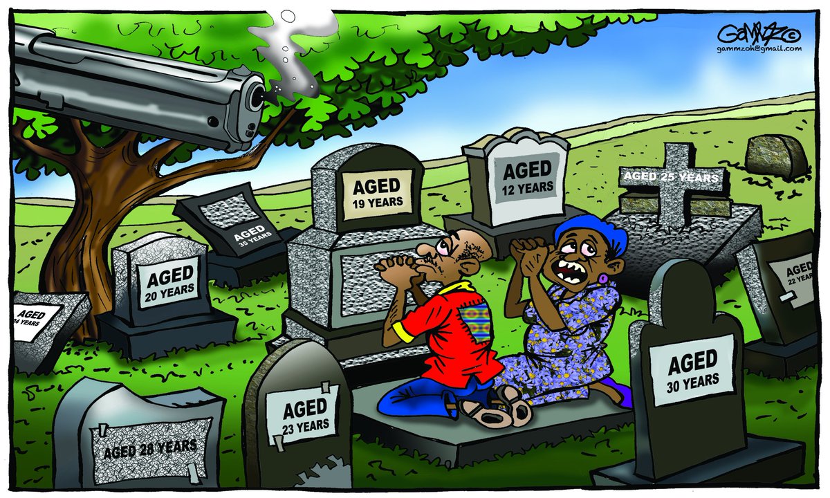 kiddoGAMMZ's tweet image. #hapanihome Gone Too Soon... Cartoon for @StandardKenya @KTNNewsKE @ktnhome_