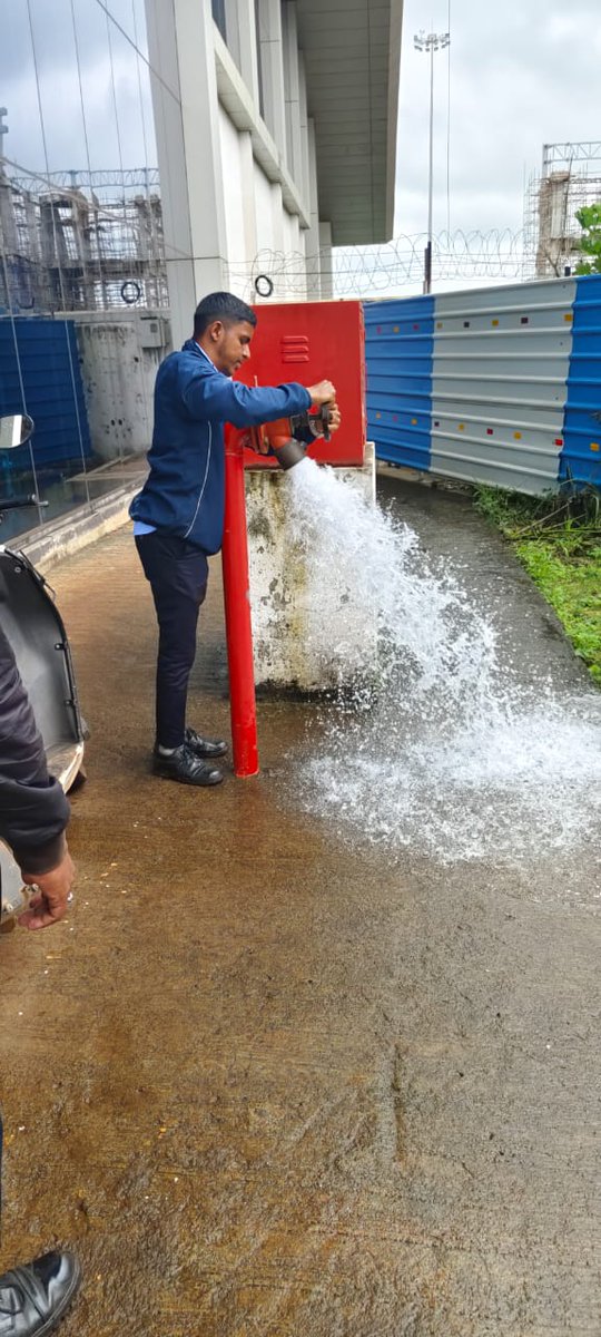 Hydrant system checked! ✅ 🚒💧 #BelagaviAirport's ARFF team conducts regular fire hydrant testing at the Terminal Building, prioritizing passenger, staff and building safety! 🧯🔥 #AirportSafety #FireSafety
#BelagaviAirport #AAI