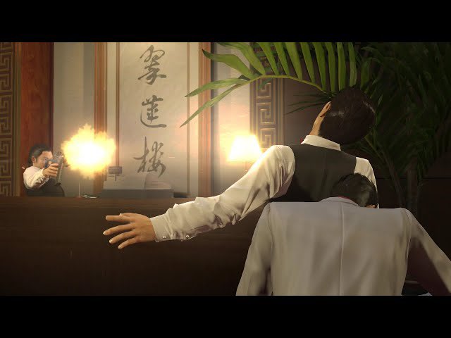 ace_448's tweet image. never forgetting when kiryu used this poor guy as a fucking human meat shield