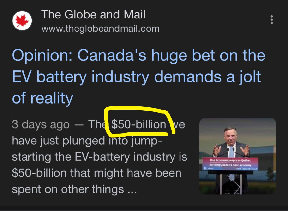 Shareaware Canada (@shareawarecdn) on Twitter photo <a href="/2021Ccmbc/">CCMBC 2021</a> 50 Billion in EV batteries and I believe two factories have since gone bankrupt... or in other words a bank heist. <a href="/2021Ccmbc/">CCMBC 2021</a> 50 Billion in EV batteries and I believe two factories have since gone bankrupt... or in other words a bank heist.