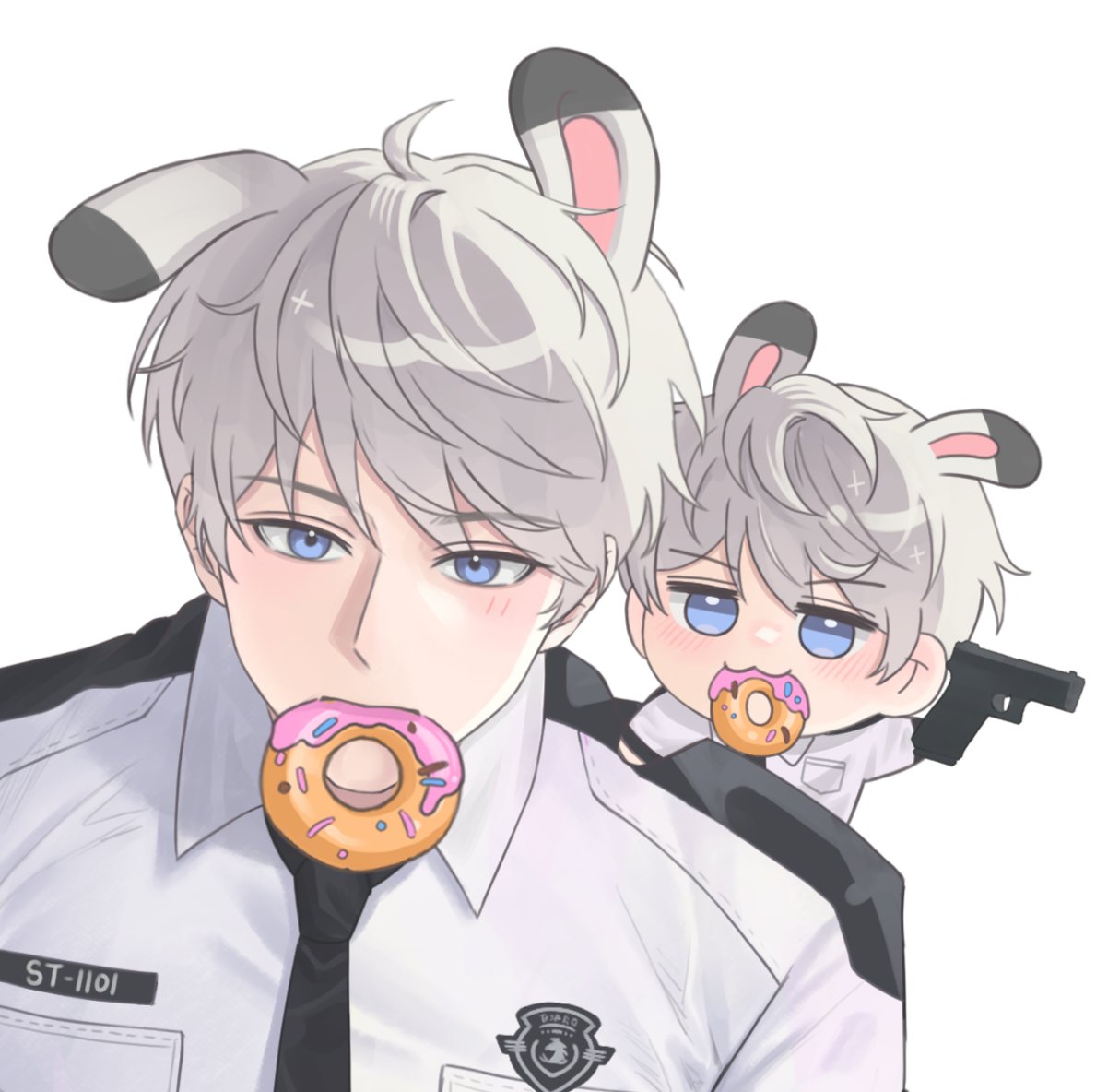 ssh_rabbit's tweet image. 경찰 출동🐰 (사진 참고)
#Xavier