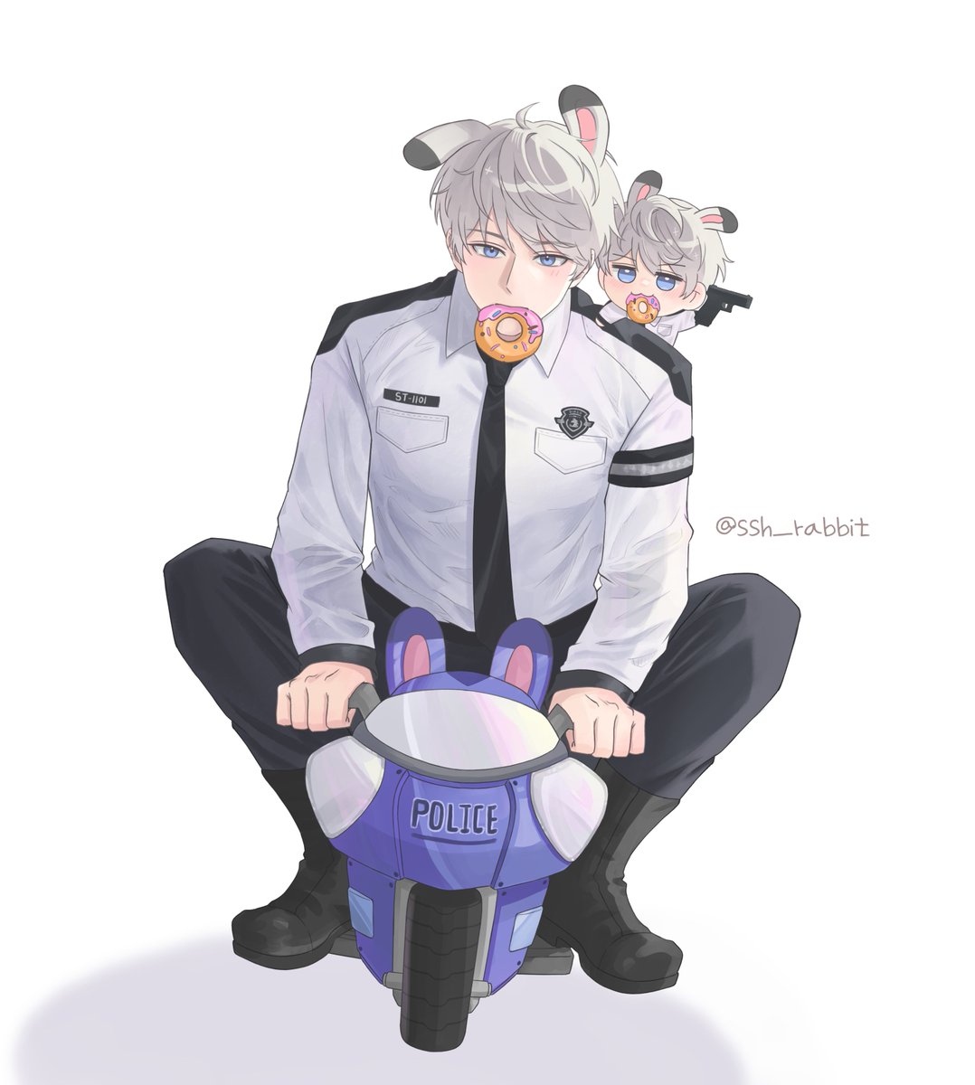 ssh_rabbit's tweet image. 경찰 출동🐰 (사진 참고)
#Xavier
