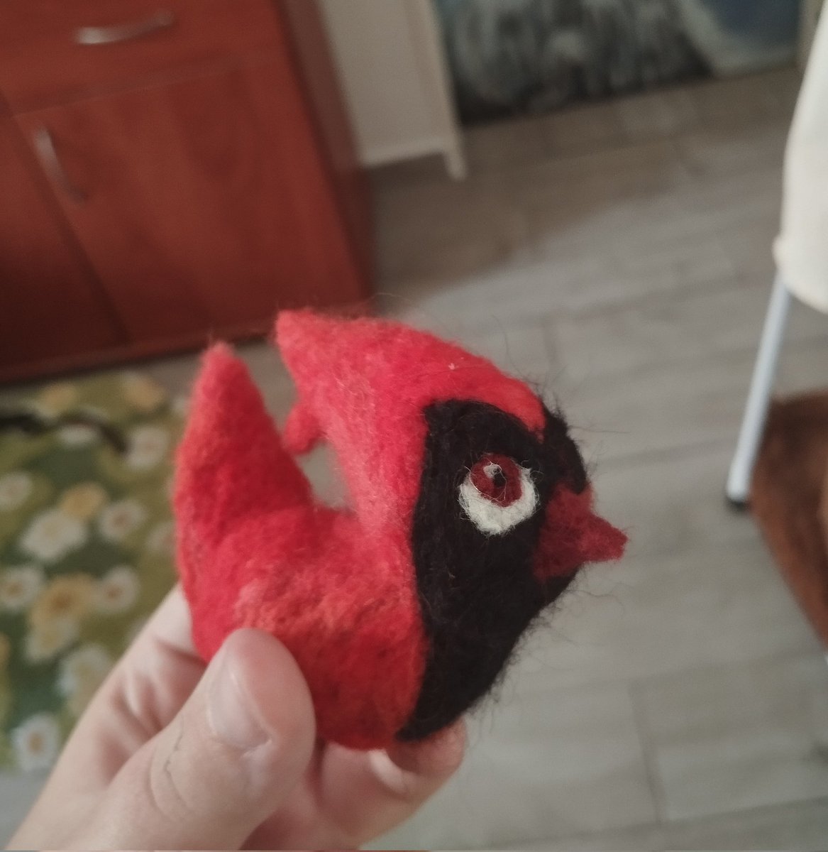 MelikhovaS's tweet image. GOD i wanted to do this for SO LONG. healing my owl house trauma 😭 I'll do his wings and add his tiny belly once i get more red felt lol