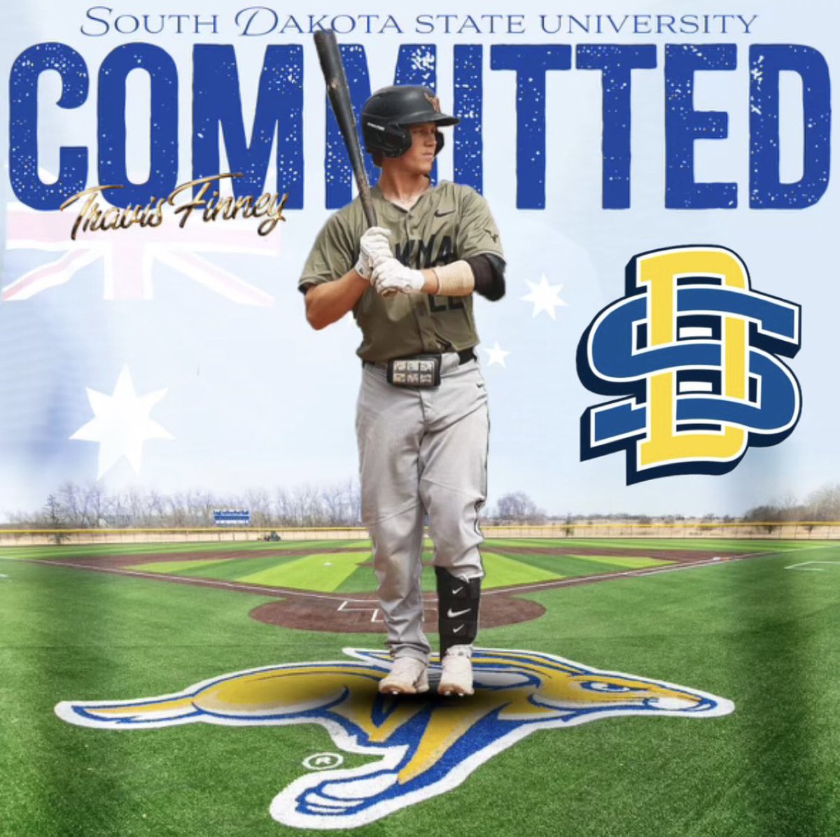 Trav_finney11's tweet image. Stoked to announce my commitment and play Division 1 baseball at South Dakota State University! Extremely grateful for my family and coaches who have got me to this point of my life and helped me through this process. Pumped to get after it!
@GoJacksBaseball