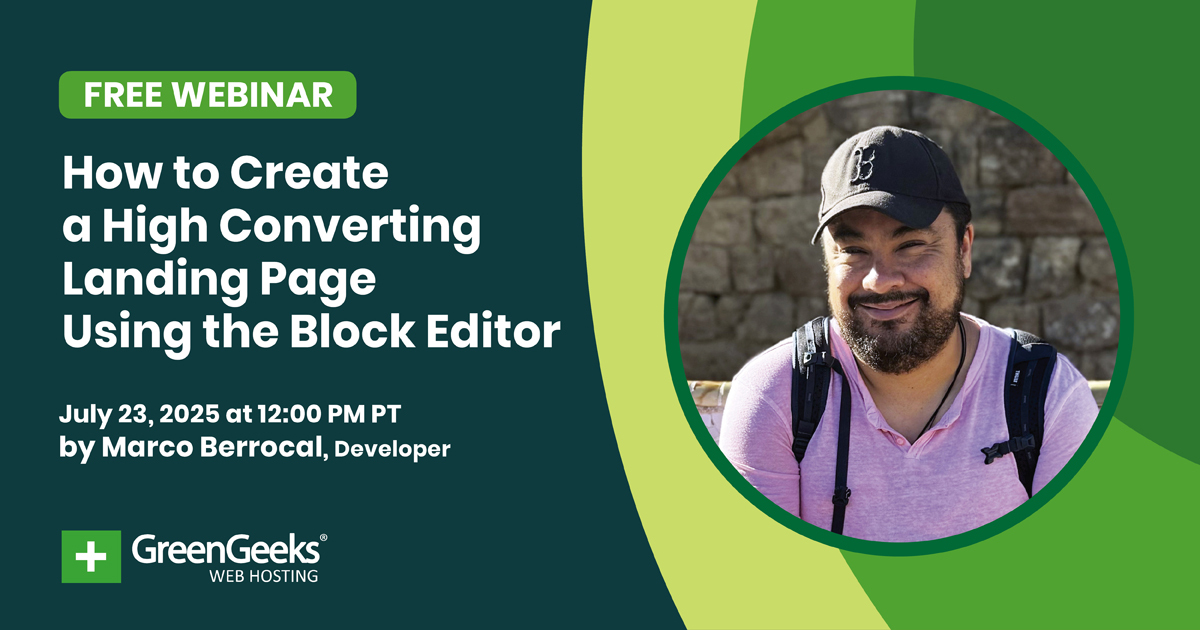 goGreenGeeks's tweet image. 💡 You’ve got traffic — but are your landing pages converting?

Join GreenGeeks + Marco Berrocal to learn how to turn clicks into customers.

✅ Real demo. Real results.

greengeeks.com/webinars/landi…