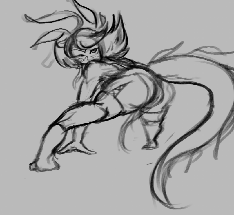LamentableB's tweet image. Neeko doodle