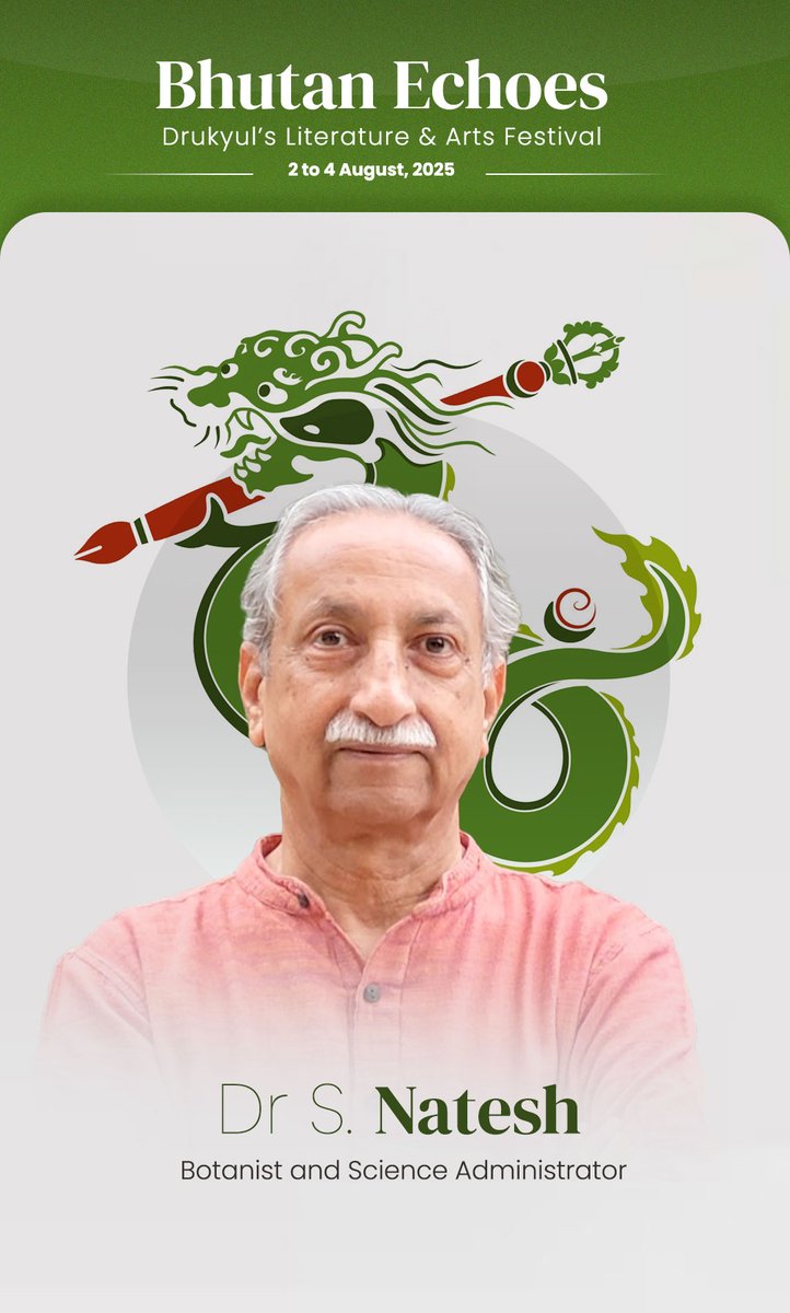 🎉 The wait is over! We are excited to announce some of the distinguished speakers and exciting sessions at #dlaf2025
Mark your calendar for 2-4 August 2025 and join us at the 14th edition of Bhutan Echoes. 
#bhutan #art #literature #culture