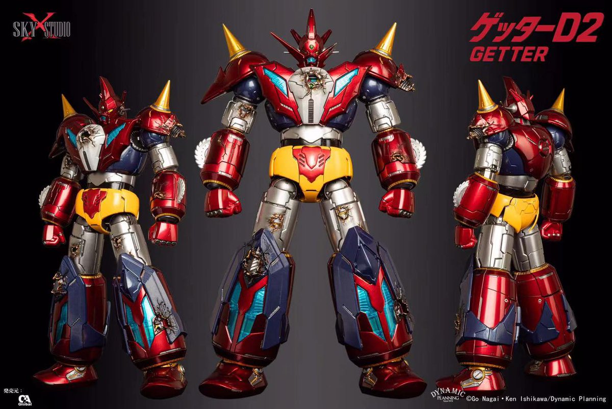 G_vvell's tweet image. SKY X STUDIO SXD-GOKIN Getter Robo D2
スカイXスタジオ SXD合金 ゲッターロボ D2
스카이X스튜디오 SXD합금 겟타로보 D2
1,798HKD
ACGHK 2025 限定販売