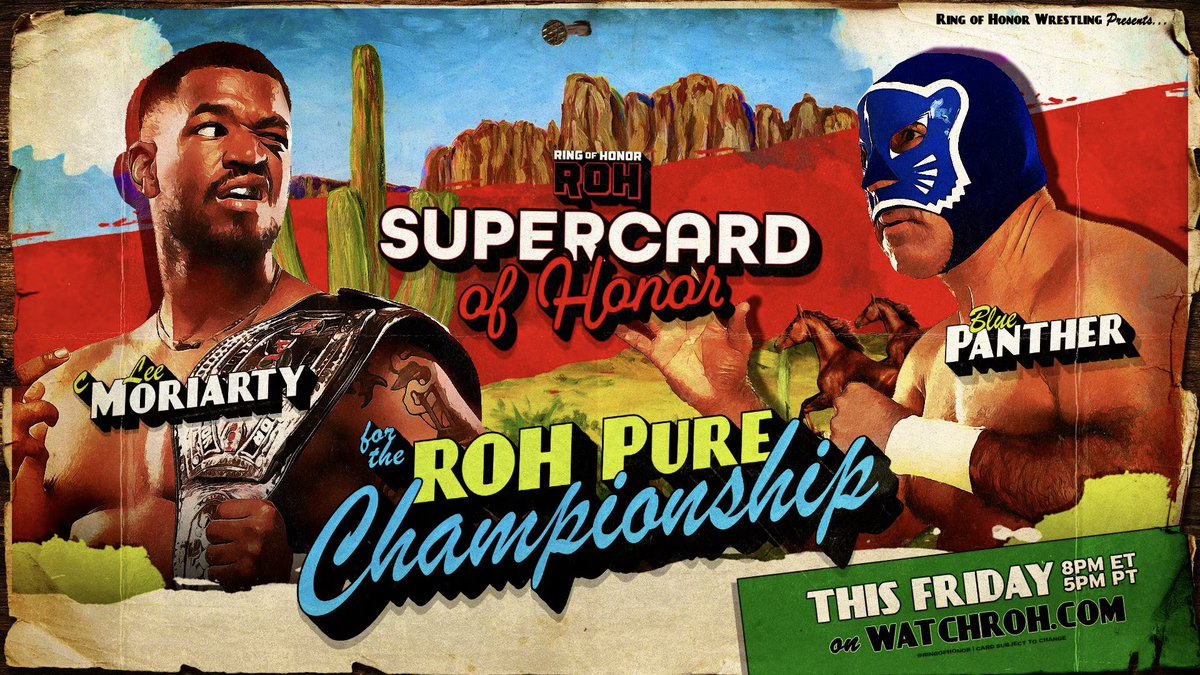 Lee Moriarty vs Blue Panther

ROH: Supercard Of Honor (2025)

7700 Rating: ***.75