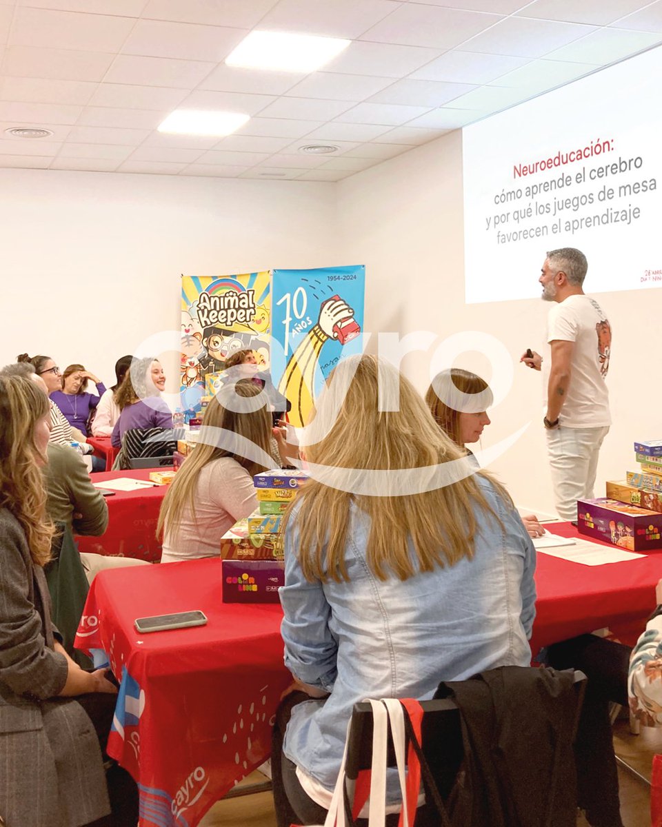 🎲Cada juego que se lleva un cliente puede ser una tarde en familia, una risa compartida, un recuerdo.

Para recomendarlo bien, necesitas algo más que stock.

En Cayro te damos herramientas prácticas para vender con conexión.

👇Descúbrelo aquí.
eu1.hubs.ly/H0lNtgz0