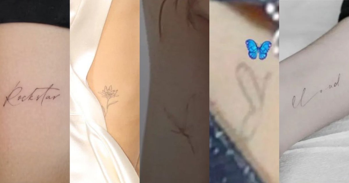 Lisa's minimalist tattoos

- edelweiss (2023)
- half butterfly (2023)
- fairy (2023)
- Lloud (2024
- Rockstar (2024)
- (?)