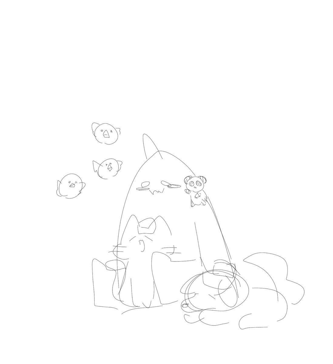 nucuru0000's tweet image. 動物に好かれるアル
 #鋼の錬金術師 #アルフォンス