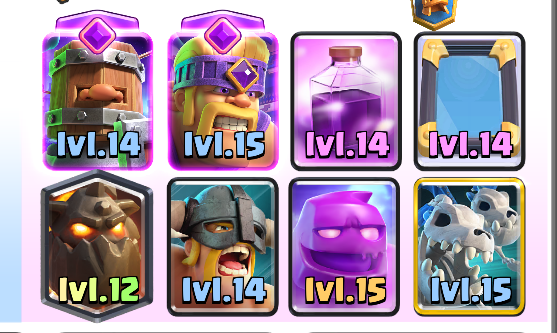 coolkid_SSB's tweet image. hello i am a clash royale player from israel and this is my deck
