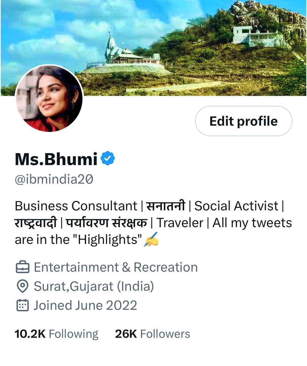 आपके स्नेह और आशीर्वाद से परिवार 26 K का हो गया है 🙏❤️

ऐसा परिवार जो राष्ट्र, सनातन धर्म और समाज की आवाज़ के साथ खड़ा है।

हर एक साथ चलने वाले को हृदय से धन्यवाद!