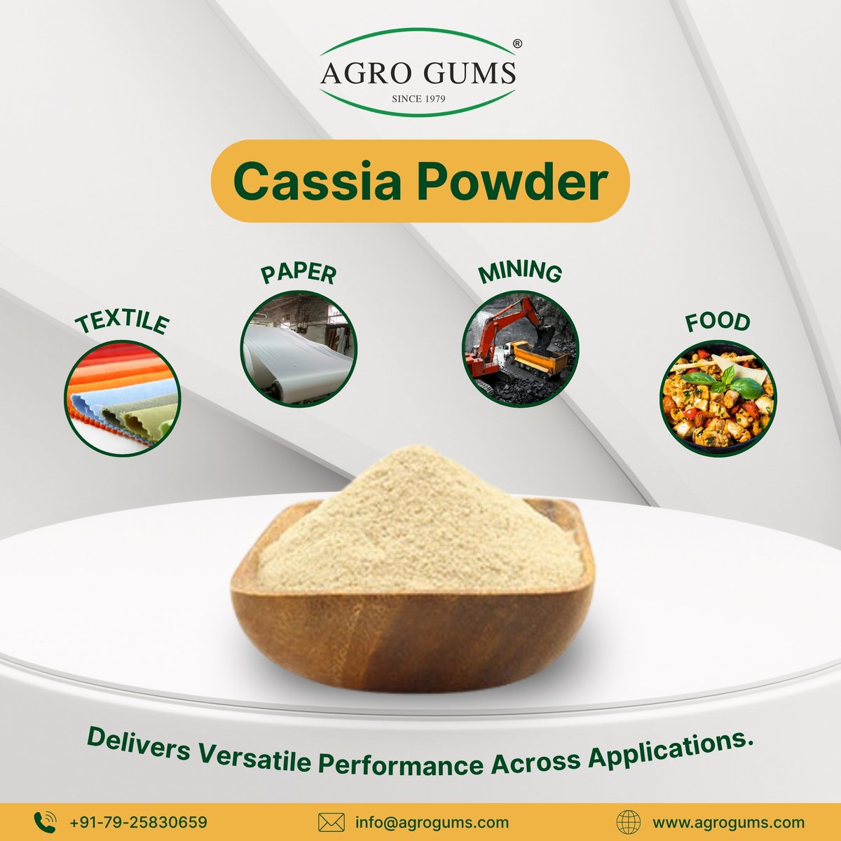 agrogums's tweet image. Cassia Powder – a multifunctional hydrocolloid from Cassia tora seeds. Perfect for thickening, gelling, stabilizing &amp;amp; emulsifying across food, textile, paper &amp;amp; mining sectors. Sustainable. Cost-effective.
agrogums.com/product/cassia…
#Agrogums #CassiaPowder #NaturalHydrocolloid