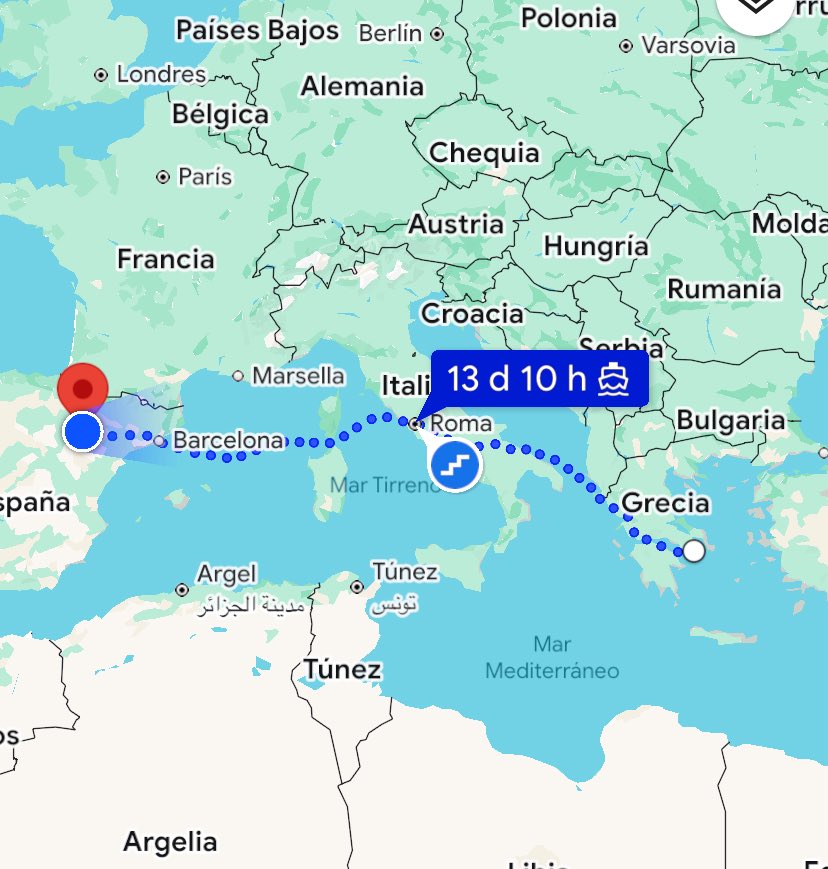 You can walk and sail for 13 days without leaving the Crown of Aragon