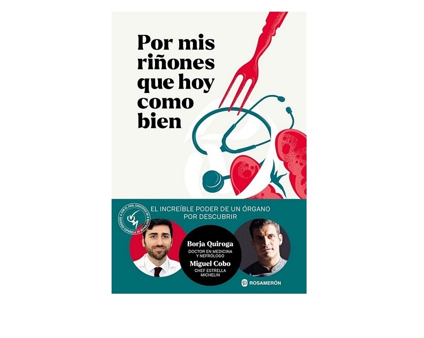 '¡Cuesta un #riñón!' #HUMANIDADES con el Dr. Quiroga y el cocinero Miguel Cobo, autores del libro ‘Por mis #riñones que hoy como bien’. ¿Beber 2 litros de #agua diarios es bueno para la #SaludRenal, es malo, o ni lo uno ni lo otro? Quiroga lo responde en: farmacosalud.com/cuesta-un-rino…