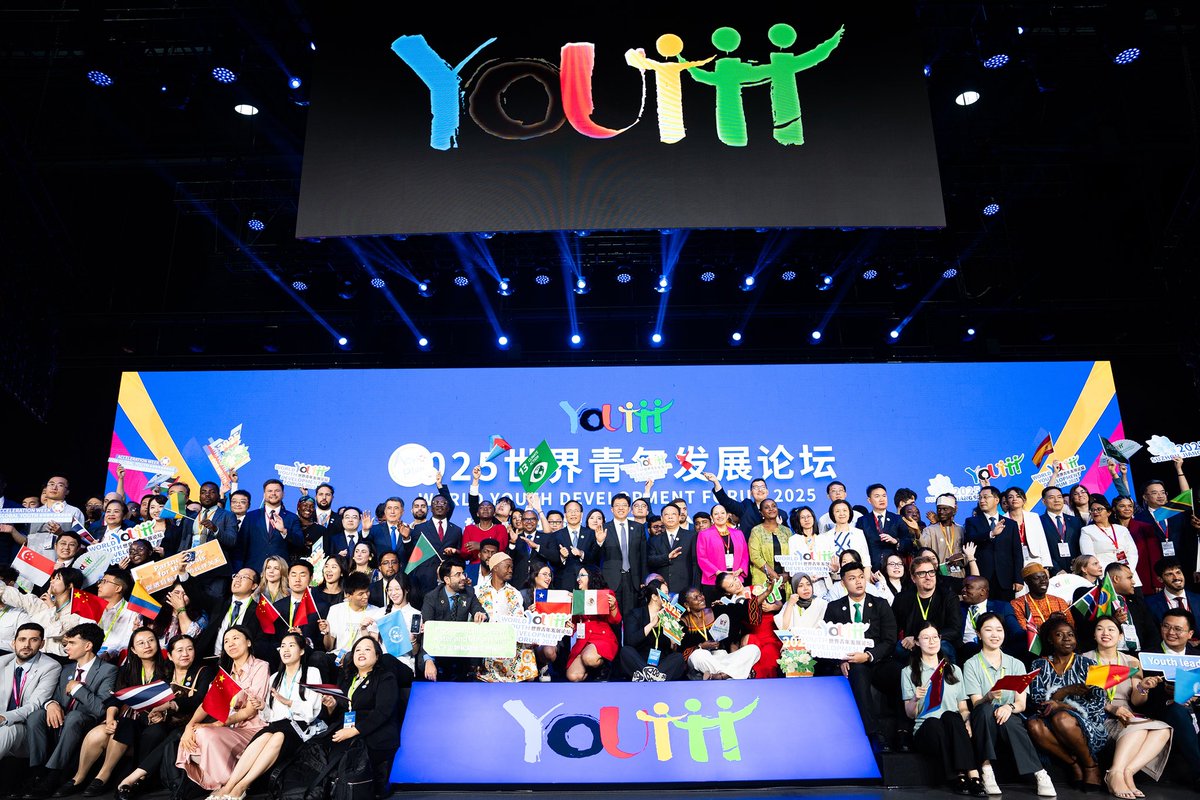 Chen Mingjian 陈明健 (@chenmingjian_cn) on Twitter photo On Tuesday, the 2025 World Youth Development Forum commenced in China under the theme of "Unleash Youth Potential for Global Development". <a href="/ridhiwankikwete/">Ridhiwani Jakaya Kikwete, Ndc</a> and other youth affairs ministers around the world were invited to share insights in areas such as technological innovation, On Tuesday, the 2025 World Youth Development Forum commenced in China under the theme of "Unleash Youth Potential for Global Development". <a href="/ridhiwankikwete/">Ridhiwani Jakaya Kikwete, Ndc</a> and other youth affairs ministers around the world were invited to share insights in areas such as technological innovation,