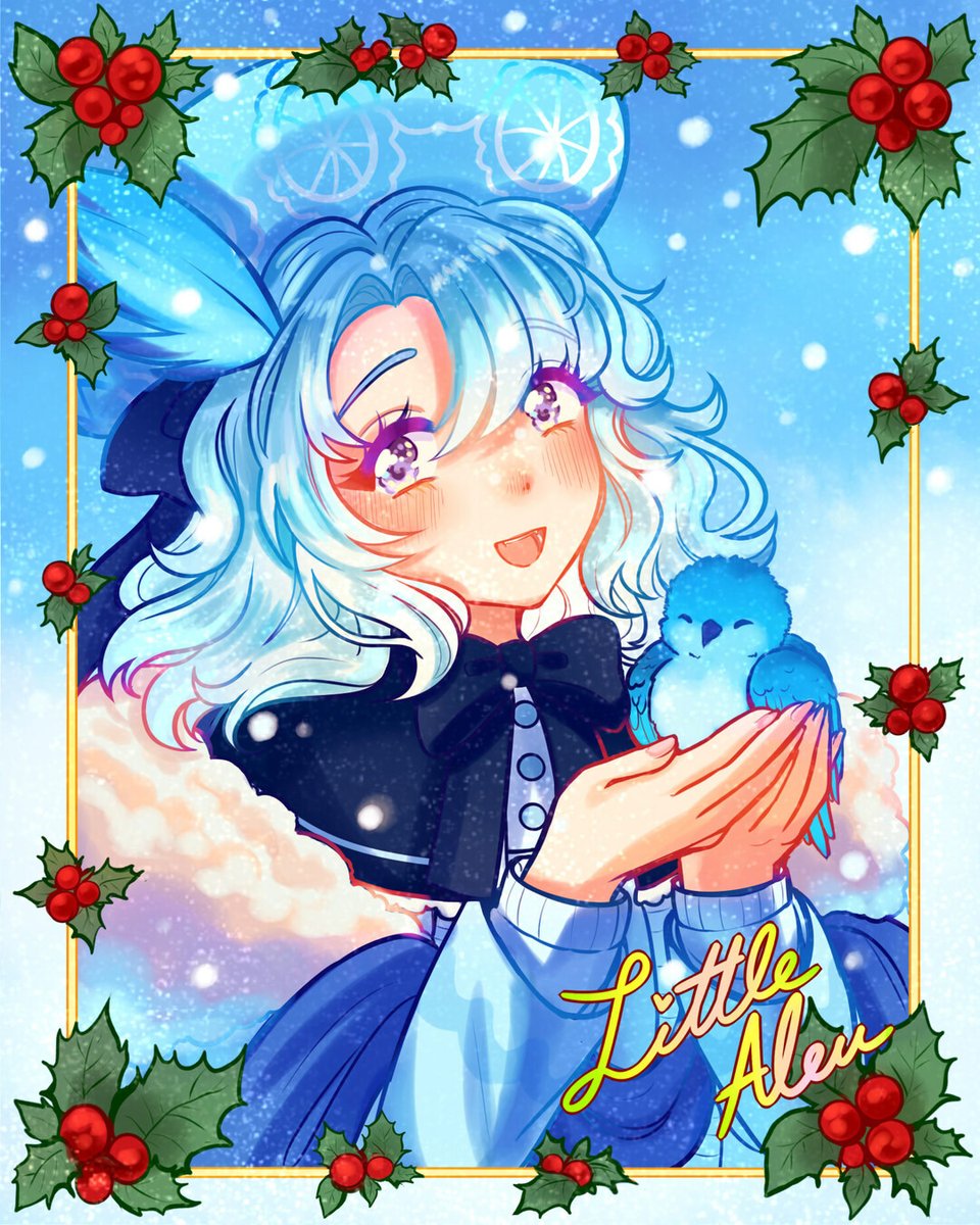 LittleAleu's tweet image. I illustrated and drew these for Christmas this past year. I made them into a card and sent them to friends! Can&apos;t wait to make another one this year 💙
Blessings ~ Aleu

Closed Species: @AnniverseWorld