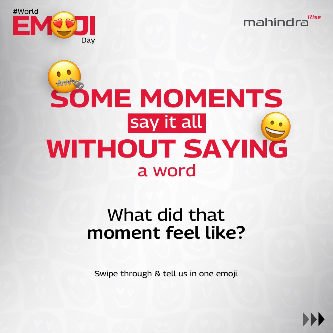 Your journey. Your emotions. Your emojis. Share them in the comments below.