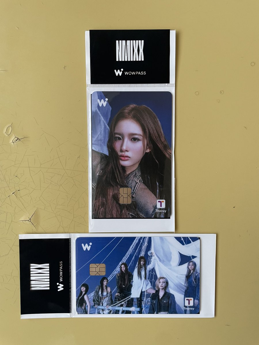 2つも買ってしまった
#WOWPASSXJYP #WOWPASSKPOP #WOWPASS #NMIXX