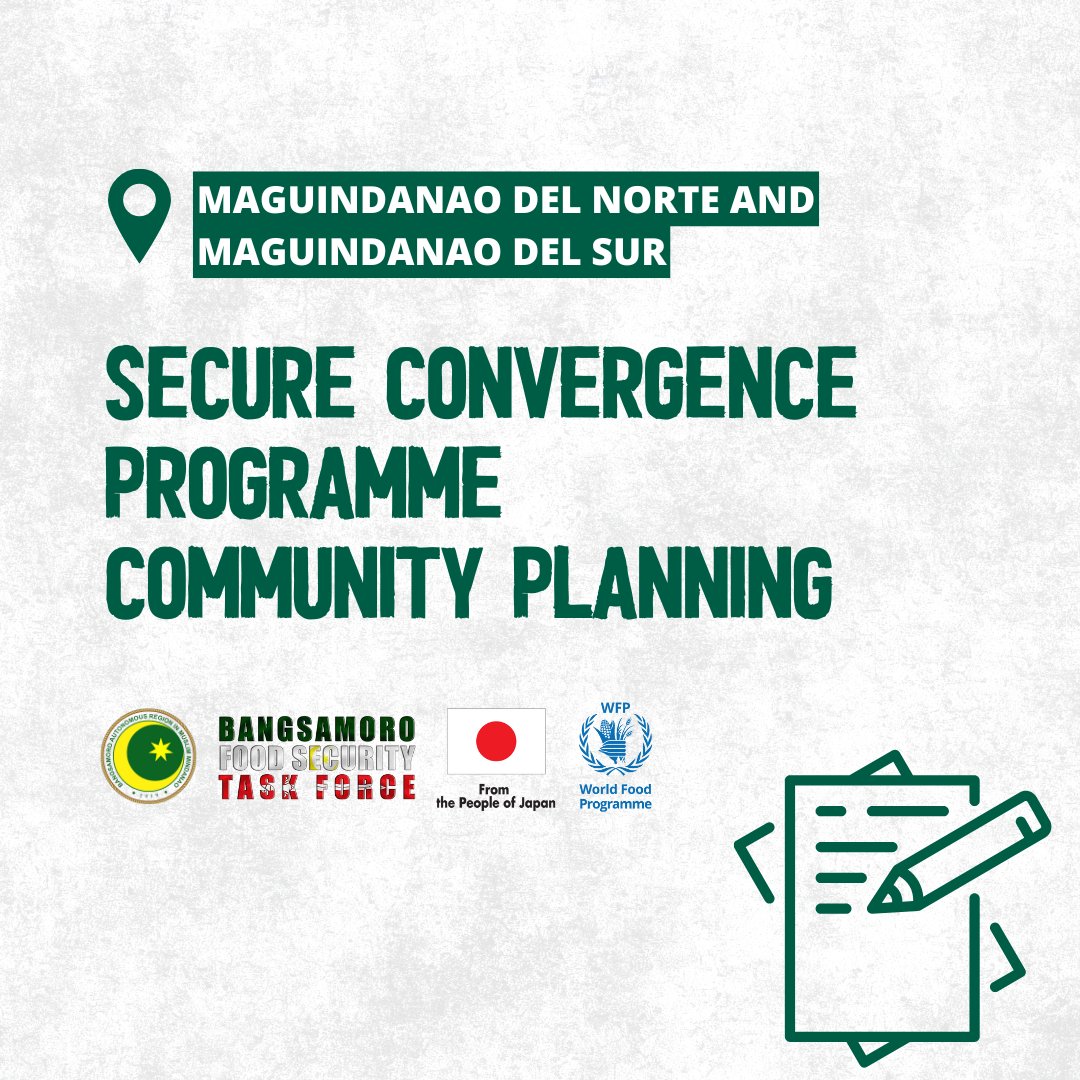 WFP_Philippines's tweet image. The Bangsamoro Food Security Task Force & WFP, with
@AmbJPNinPH's support, convened key sectoral reps in Maguindanao Del Norte & Sur to update local data on food security & climate risks, ensuring local experiences guide our direction toward building more resilient communities💪