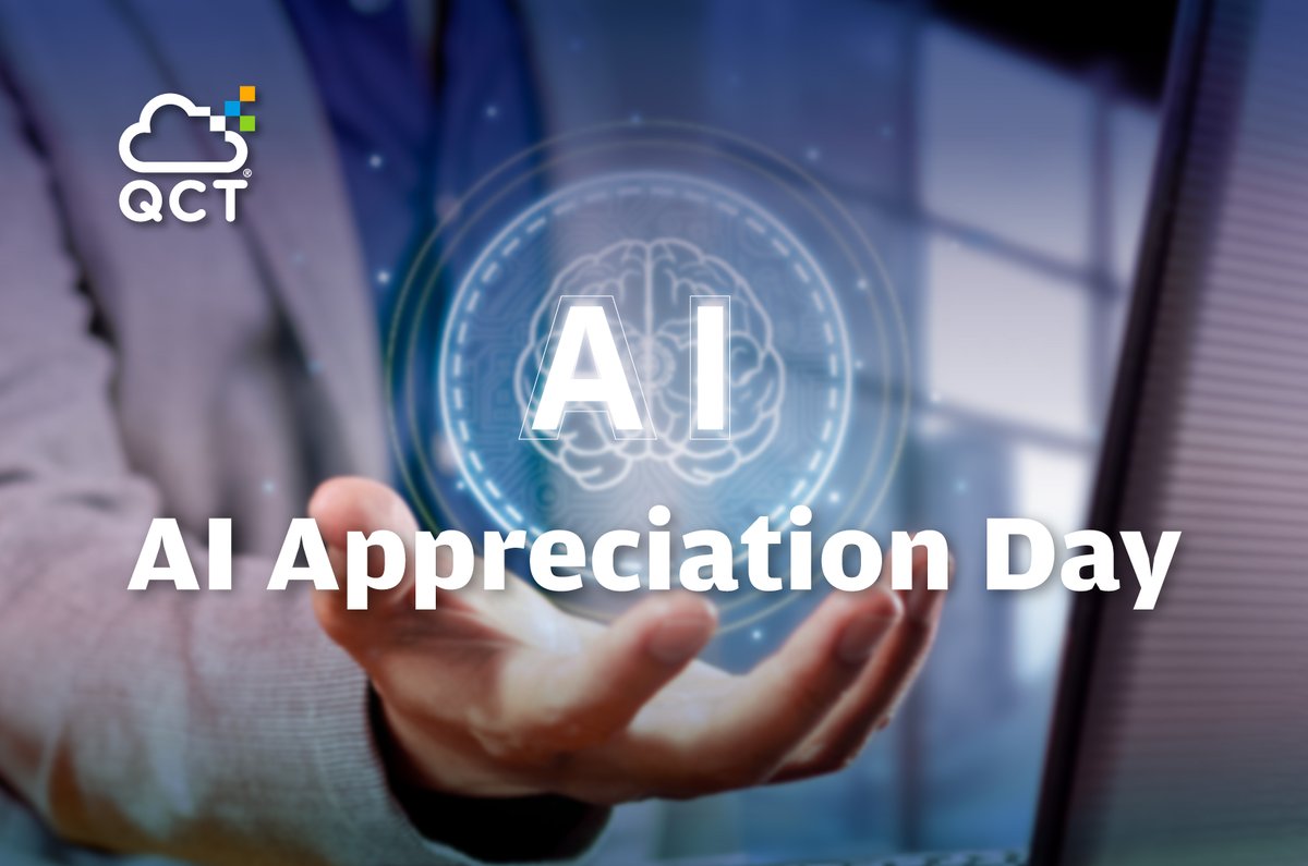 Happy AI Appreciation Day everyone! As we celebrate the transformative power of #AI in revolutionizing the way we live and work, <a href="/QuantaQCT/">QCT</a> as a leading AI infrastructure provider will continue delivering state-of-the-art AI systems and solutions to fuel this revolution.