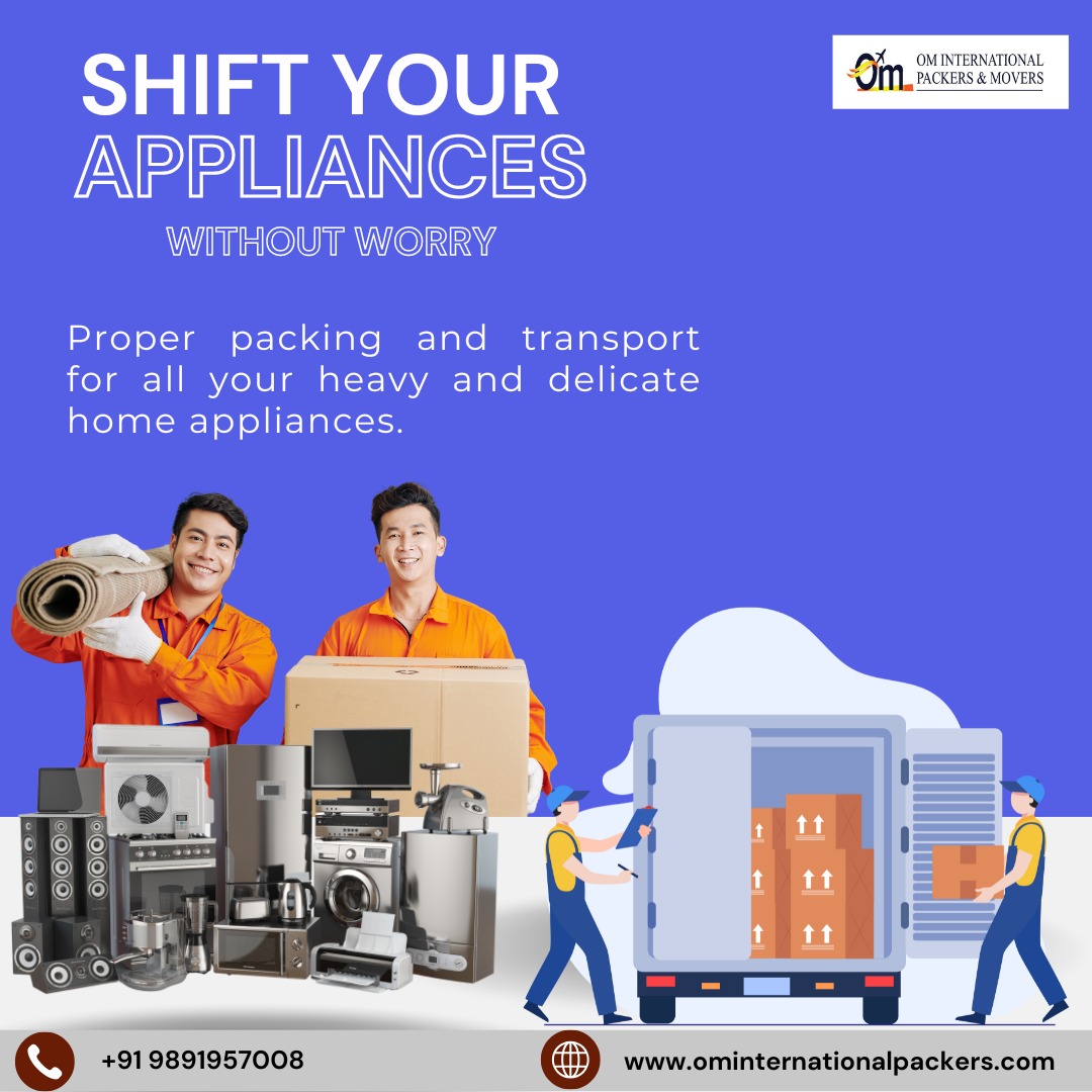 om_packer's tweet photo. Experience stress-free relocation with OM International Packers &amp; Movers!

📞 Call us: +91 9891957008
🌐 Visit: https://t.co/qVpyUzcbJx

#OMInternationalPackers #ApplianceMoving #SafeShifting #HomeRelocation #PackingExperts #HeavyItemTransport #TrustedMovers #SecureMoving https://t.co/51O7KuNLOo