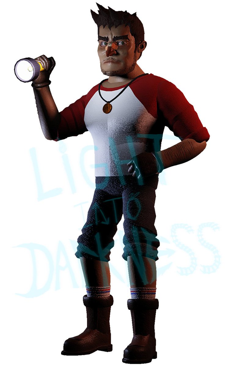 Tronus1973's tweet image. NICKY ROTH
for Light Into Darkness
Inspired by @MiiPunchy's Nicky design
credit to @marvin56723 for modeling his head
#RobloxDev #HelloNeighbor
