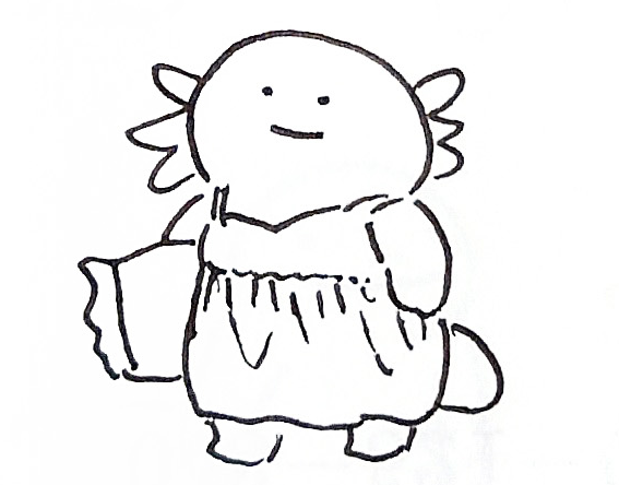 寝巻きうぱさん #イラスト #日常