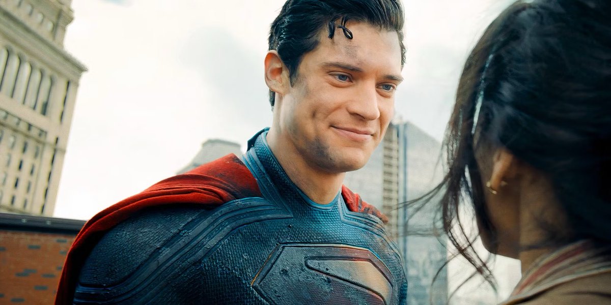 jakeallyn's tweet photo. @chasepetramusic sometimes the capeslop hits. i knew they were cooking when it was revealed cornenswet fought for the red trunks on the suit because he argued it made superman look friendlier :) https://t.co/4I5UjlfTEk