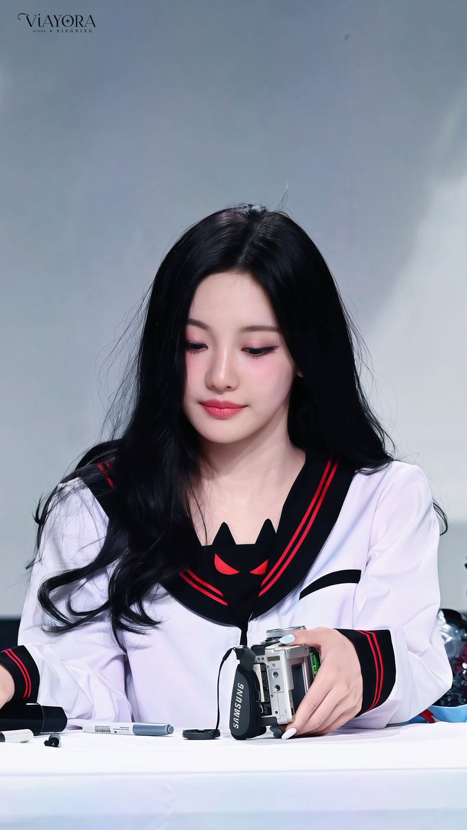 Viayora_N's tweet image. 250713 AM Fansign

#닝닝 #NINGNING  #宁艺卓 #에스파 #aespa #宁宁 #寧藝卓 #寧寧 #AESPA