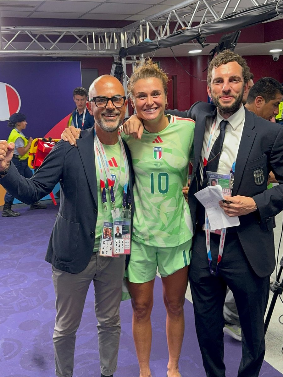 Segna sempre lei! <a href="/cristianagire/">cristiana girelli</a> 🔥🇮🇹

#EURO2025 #leAzzurreSiamoNoi #Figc #NorvegiaItalia