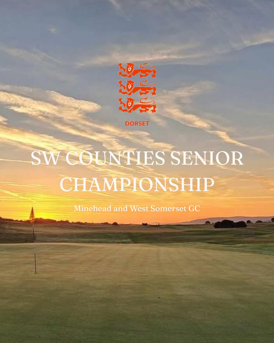 We’re heading into Day 2 of the SW Counties Senior Championship at Minehead &amp; West Somerset GC! 

Dorset are currently sitting on a score of 385 in 4th position. Best of luck to those playing on Day 2 - scores can be found at swcga.co.uk
