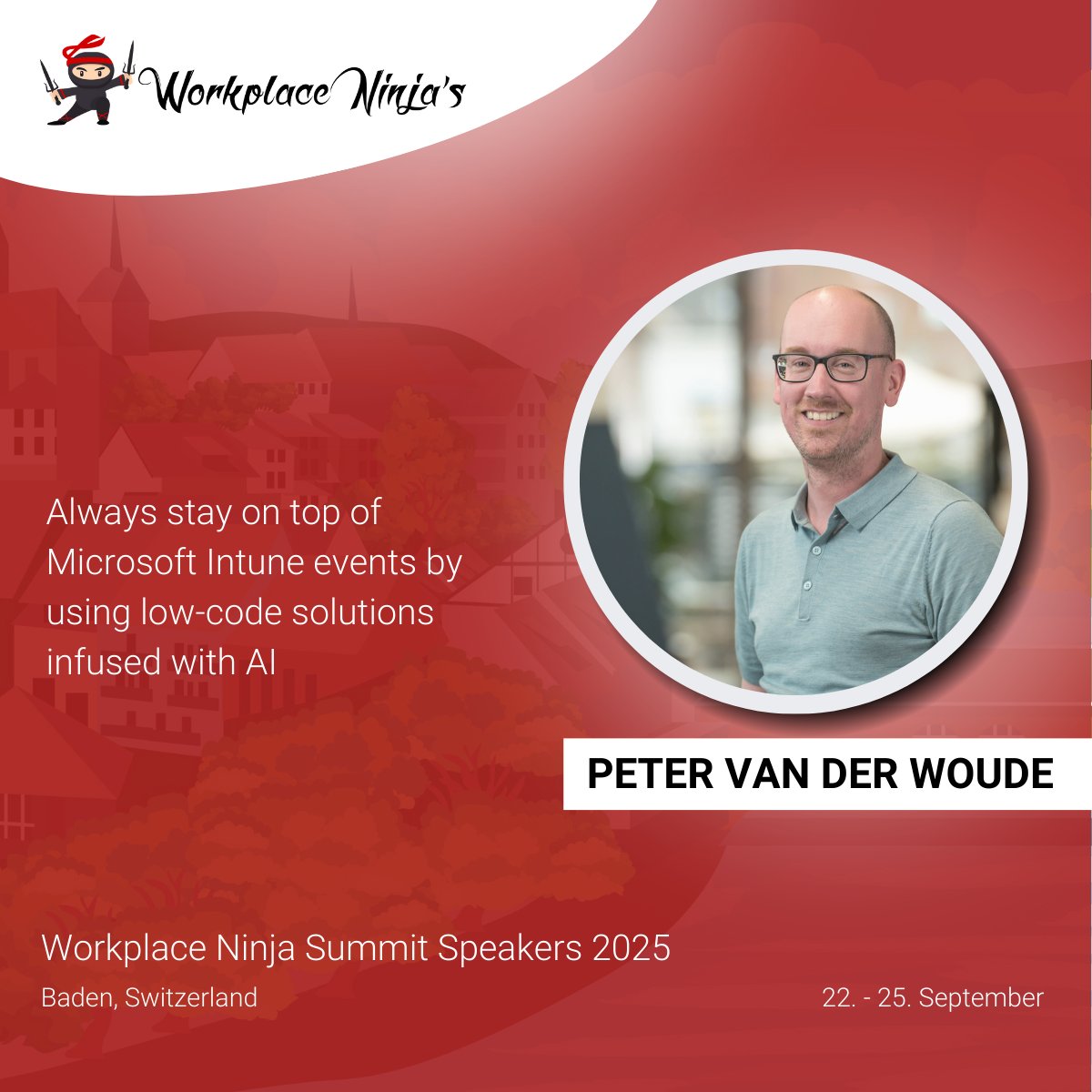 Ever miss critical Microsoft Intune events like certificate renewals or app failures? 
Join Peter van der Woude’s session to discover how low-code automation with Azure Logic Apps and Power Platform—boosted by Microsoft 365 Copilot AI—can keep you on top of it all.